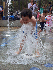 fountain fun @ DH